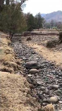 Water Rushes Down Australia's Moonan Brook River During Drought Conditions