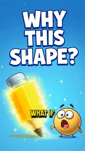 Why Are Pencils Hexagon? The Hidden Reason Behind the 6 Sides!
