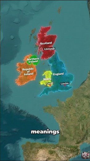 England vs Great Britain vs The UK 🇬🇧 (Explained) 🌍📍