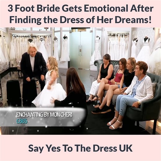 Foot Bride Gets Emotional After Finding the Dress of Her Dreams! Say Yes To The Dress UK | Wedding Dress TLC