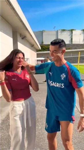 🥹 Cristiano Ronaldo Meets Super Fan Celine ❤️ | Emotional CR7 Moment 🐐#CristianoRonaldo#carlindept