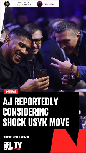 36K views · 66 reactions | AJ REPORTEDLY CONSIDERING SHOCK USYK MOVE  Anthony Joshua is reportedly considering moving to train with Oleksandr Usyk at his training camp in Spain ahead of his next fight 壘 Do you think that's a good or bad move for AJ? #AnthonyJoshua | #Usyk | #BoxingNews | IFL TV | Facebook