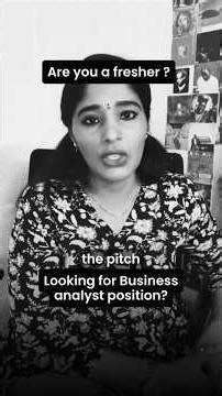 How to Become a Business Analyst as a Fresher | Skills + Roadmap (2026)