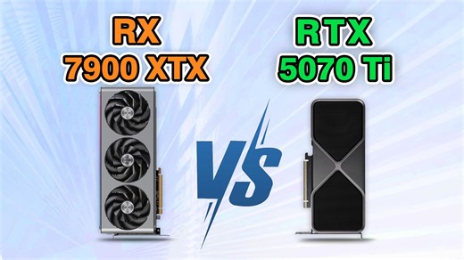 【显卡PK】RX 7900 XTX VS 5070TI，谁更值得冲？