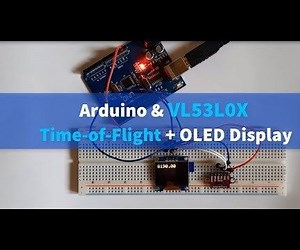 Arduino and VL53L0X Time-of-Flight   OLED Display Tutorial