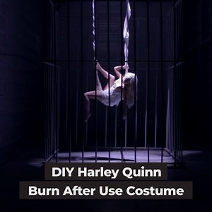 8.3K views · 79 reactions | Harley Quinn "Burn After Use" Costume DIY Tutorial!  | Jbunzie | Facebook