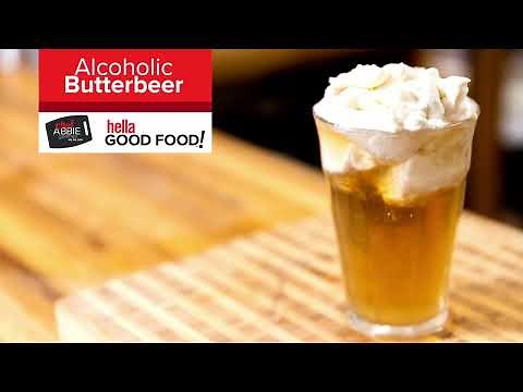 BOOZY Harry Potter Butterbeer (Alcoholic Cocktail)