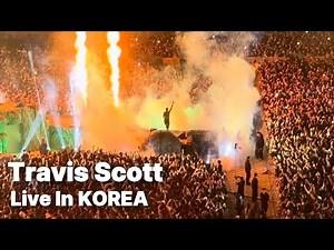 Travis Scott - Full LIVE in Korea 2025.10.25 [4K] 💫Circus Maximus Tour