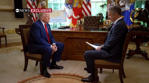 167K views · 3K reactions | EXCLUSIVE: President Trump doubles down on China trade policy, saying they "probably will eat those tariffs." Watch the president's full interview in the Oval Office with ABC News Senior National Correspondent Terry Moran tonight at 8 p.m. on ABC7. https://abc7.la/4cUozZ9 | ABC7 | Facebook