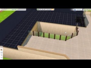 How to remove auto-floor on upper floors in The Sims 4