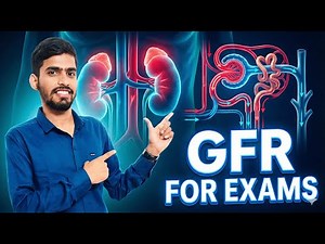 Glomerular Filtration Rate (GFR) – Explained Simply | Renal Physiology | MBBS, Nursing & Paramedics