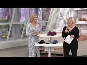 Vionic Suede Buckle Slip-On Mules - Tanya on QVC