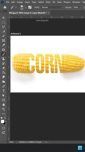 Corn Tutorial Photoshop #adobephotoshop #photoshop #photoshoptutorial