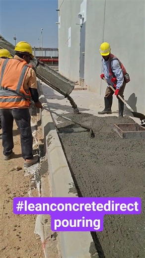 lean concrete or blinding for walkway #construction #interlockingblocks