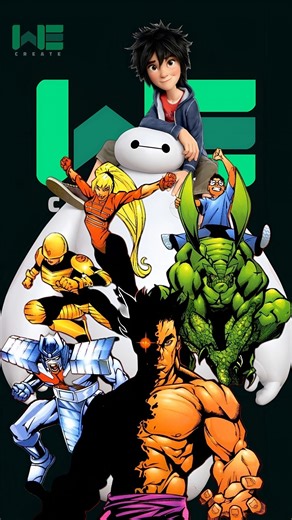 Sunfire & Big Hero Six | ‪@WeCreate-Superheroes‬