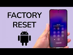 How To Factory Reset Android Phone Without Password or PIN / Locked