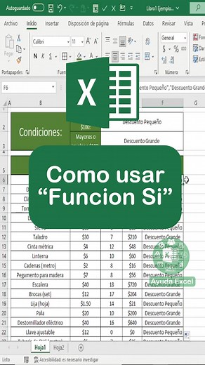 16K views · 294 reactions | Como usar Funcion Si #excel #exceltips #exceltricks #excelpro #reels #reelsfb #reelsviral | Ayuda Excel | Facebook