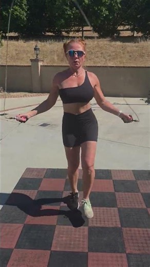 Family of 4 Jumprope Challenge #jumprope #family #workout