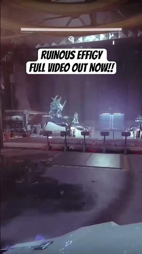 DESTINY 2: RUINOUS EFFIGY VIDEO OUT NOW (RENEGADES PREP) #stillhere