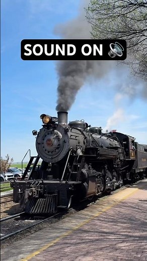 Relaxing Steam Engine Sounds 🚂🔔 ASMR #ASMR #trainsounds #SteamEngine #Satisfying #steamlocomotive