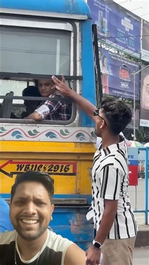 Bus Fight Prank Viral Video 🤣 #funny #comedy #trending #viral #fun #prank #youtubeshorts #shorts