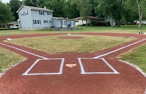 Ohio dad builds gorgeous baseball field in backyard for his son