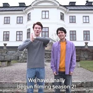 Production is in full swing for 📺 Young Royals S2 – I can't wait to see what Wilhelm and Simon get up to next! | Netflix