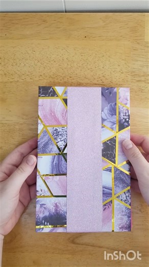 One of my favorite cover cover styles #bookbinding #sketchbook #gold #floral