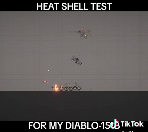 Heat Shell Test of Prototype Tank in Melon Playground