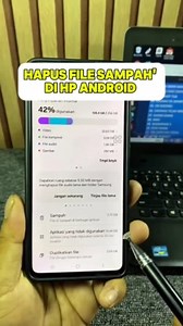 77 reactions | Cara menghapus file sampah di hp android #tutorial #tipsandroid #aplikasi #internet #mediasosial | Utep Surahman | Facebook