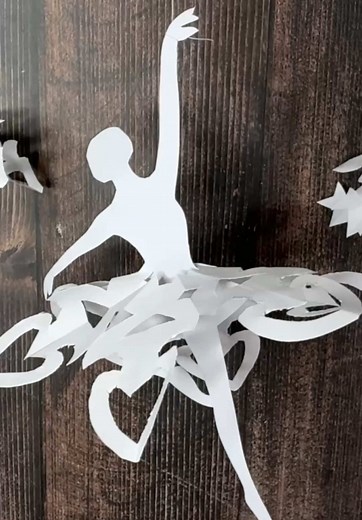 DIY Snowflake Ballerinas Craft Tutorial