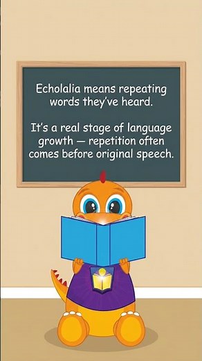 Why Does My Autistic Child Repeat Words? (Echolalia Explained) #Shorts
