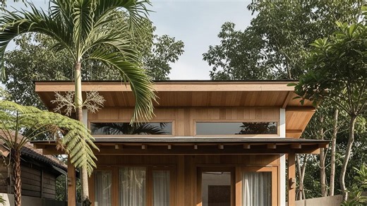 9 Desain Rumah 5x10 Kecil Sederhana dengan Gaya Japandi, Harmoni Minimalis