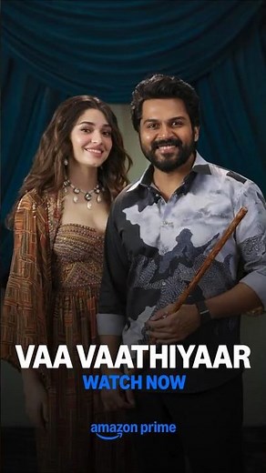Vaa Vaathiyaar - Watch Now | Karthi, Krithi Shetty | #primevideoindia #movie #ytshorts