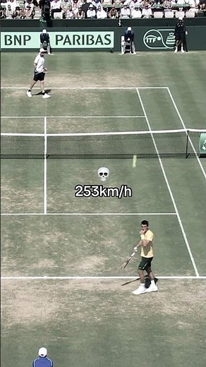 253km/h serve! 😳 John Isner serving unstoppable serves! #daviscup #shorts #tennis #tennisplayer