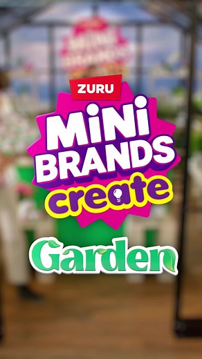 Introducing… Mini Brands Create 🪴 Garden 🪴 18 minis to collect and create! #minibrands #zuru #zurutoys #minibrandscreate #minibrandsgarden