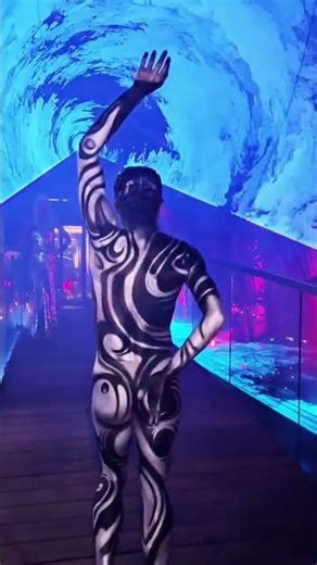 This is Human Canvas - where art isn’t hung on a wall, it stands in front of you