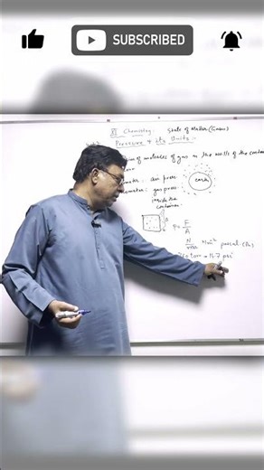 Class 11 Chemistry | SI Units of Pressure Explained in 40 Seconds