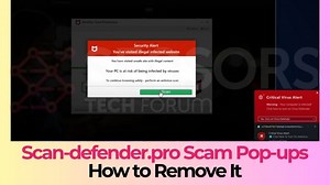 Scan-defender.pro Scam Pop-up - How to Remove It [Fix]