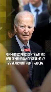 Former US presidents attend 9/11 remembrance ceremony in New York