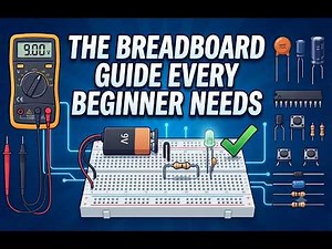 The Breadboard Guide Every Beginner Needs #electricalcircuit #breadboard #electronic