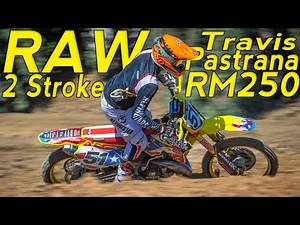 Travis Pastrana RM250 2 Stroke MXDN Race Bike RAW - Motocross Action Magazine