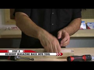 How to Clear a Jam From Arrow's HTX50 Professional Hammer Tacker