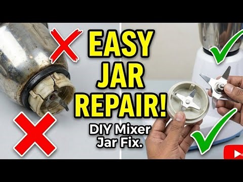 Mixer Grinder Jar Repair Full Guide: Bush, Shaft & Coupler Change 🔧🛠️