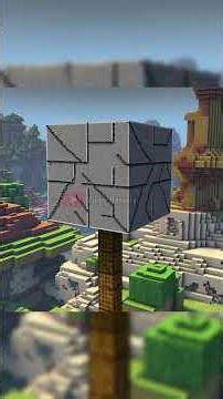 Blok Gray Banner di Minecraft tapi Versi AI! #shorts