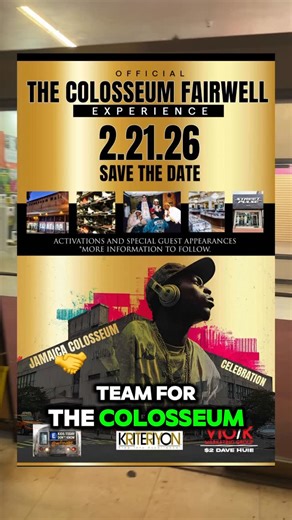 Mr. Fingaz Music Producer| Musician| Engineer on Instagram: "Sat Feb 21 12-5pm come join us to say farewell to the Colosseum mall on 165st. This block and this mall were a pivotal location for hip hop culture. So many people got there start here on 165st including my self. This event is powered by @kriteriyon @von1937 @dave_huie and @mrfingaz please fill out the form in the bio for performance, volunteer and sponsorship inquiries. https://form.jotform.com/260213490488054 http://colosseumfarewell
