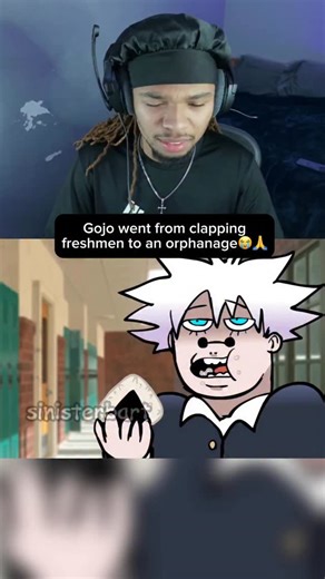 Finalform on Instagram: "FULL VID ON YT-FINALFORM0 | Super senior Gojo is INSANE😭 #anime #jujustukaisen #gojo"
