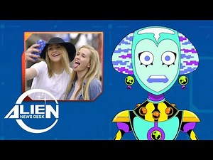 ALIEN NEWS DESK | Anti-American Flags Tease | SYFY