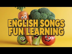 Vegetable Song for Kids | Learn Vegetables in English with Fun Music and Nursery Rhymes