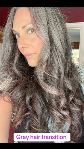 Gray Hair Transformation #silverhairtransition